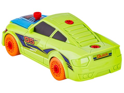 SPORTOWY SAMOCHÓD AUTO DO ROZKRĘCANIA I SKRĘCANIA 2W1 TUNING + WKRĘTARKA