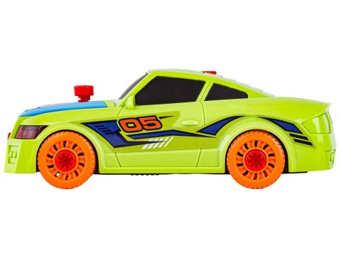 SPORTOWY SAMOCHÓD AUTO DO ROZKRĘCANIA I SKRĘCANIA 2W1 TUNING + WKRĘTARKA