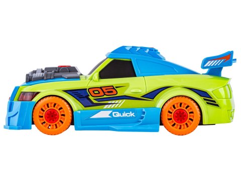 SPORTOWY SAMOCHÓD AUTO DO ROZKRĘCANIA I SKRĘCANIA 2W1 TUNING + WKRĘTARKA