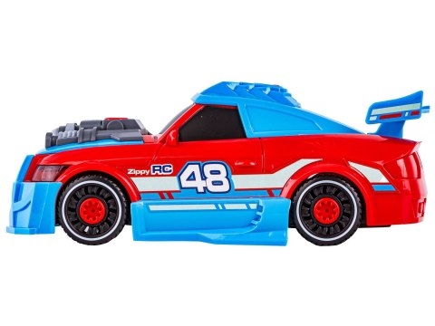 SPORTOWY SAMOCHÓD DO ROZKRĘCANIA I SKRĘCANIA 2W1 TUNING + WKRĘTARKA
