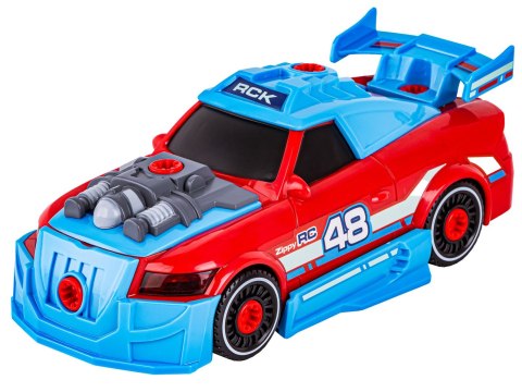 SPORTOWY SAMOCHÓD DO ROZKRĘCANIA I SKRĘCANIA 2W1 TUNING + WKRĘTARKA
