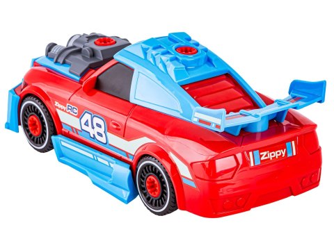 SPORTOWY SAMOCHÓD DO ROZKRĘCANIA I SKRĘCANIA 2W1 TUNING + WKRĘTARKA