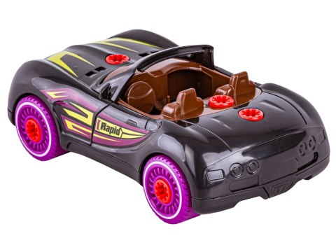SPORTOWY SAMOCHÓD DO ROZKRĘCANIA I SKRĘCANIA 2W1 TUNING + WKRĘTARKA