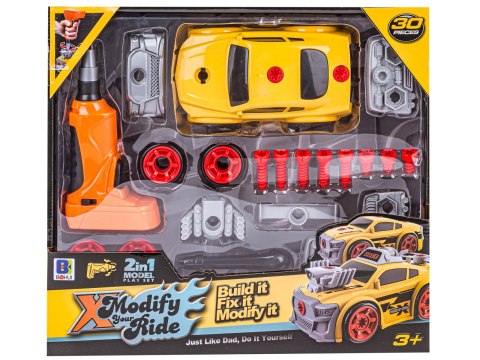 SPORTOWY SAMOCHÓD DO ROZKRĘCANIA I SKRĘCANIA 2W1 TUNING + WKRĘTARKA SPORTOWY SAMOCHÓD DO ROZKRĘCANIA I SKRĘCANIA 2W1 TUNING + WKRĘTARKA