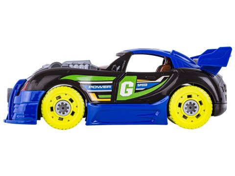 SPORTOWY, TERENOWY SAMOCHÓD DO ROZKRĘCANIA I SKRĘCANIA 3W1 TUNING + WKRĘTARKA, MONSTER TRUCK