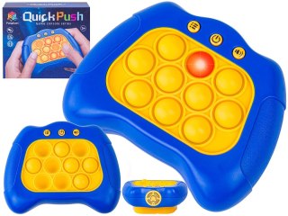 ZABAWKA GRA ELEKTRONICZNA ANTYSTRESOWA POP IT SENSORYCZNA, WYPYCHANKA, PAD, KONTROLER GRANATOWY PRZECENA 1